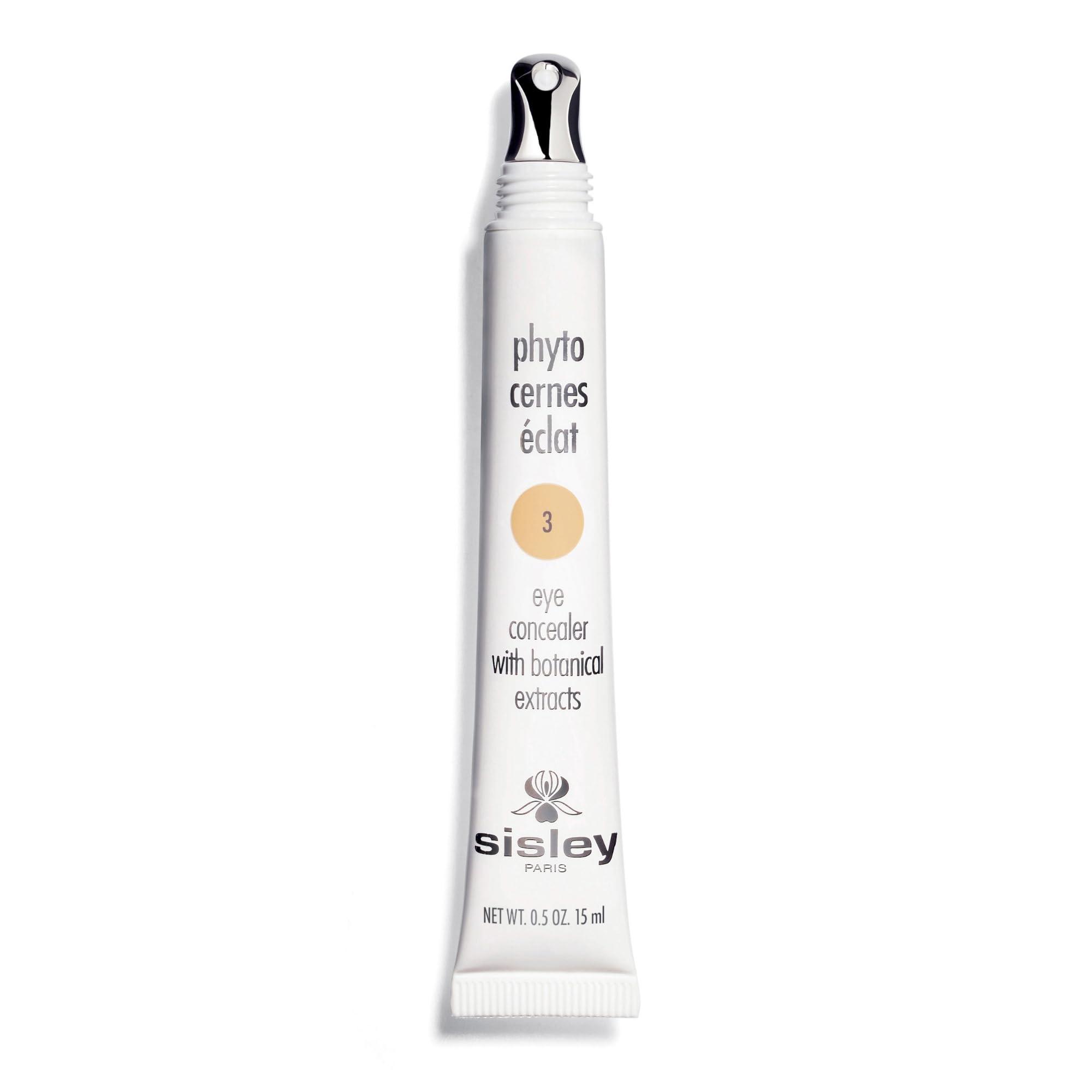 Sisley Paris Sisley Paris Phyto-Cernes Eclat, No. 3-15 mL - Eye Concealer - Tinted Anti-Dark Circles Product - Instantly Masks Dark Circles & Targets Puffiness - Natural, Long-Wear Finish - Includes Brush