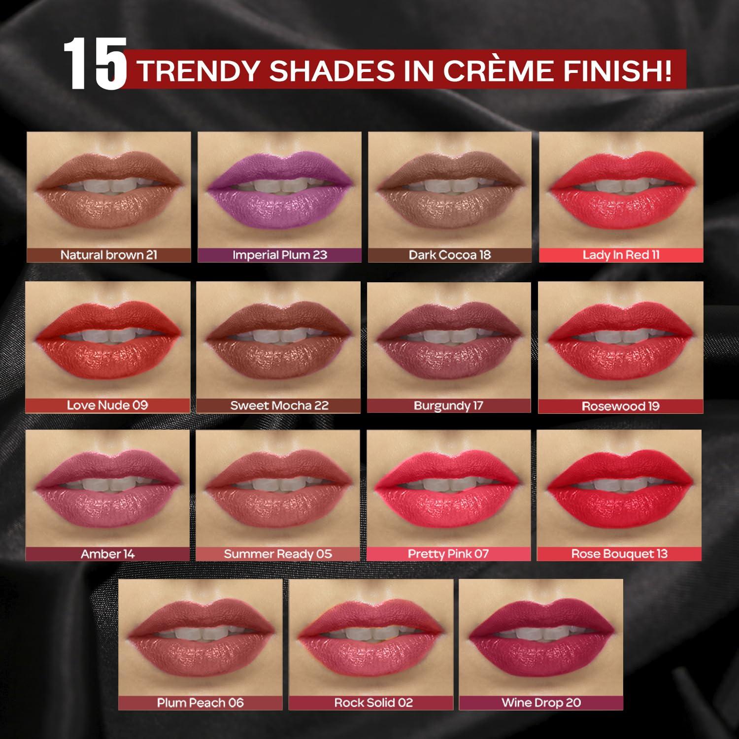 Faces Faces Canada Weightless Crème Lipstick 4 g Dark Cocoa 18 (Brown)