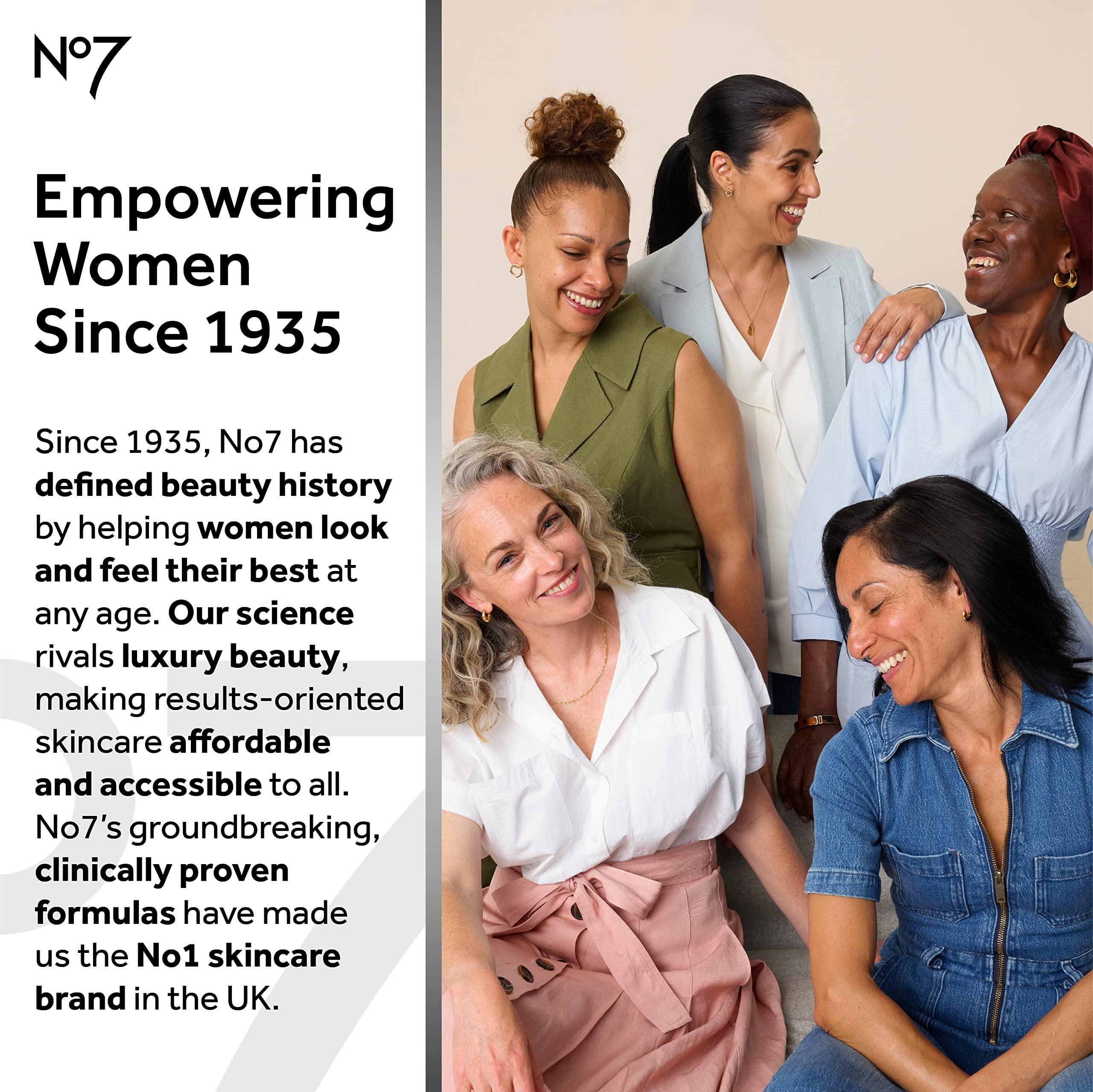 No7 No7 Hydraluminous Water Surge Gel Cream - Face Moisturizer with Vitamin C + Vitamin E -Gel Face Cream for Dry Skin with Pollution Shield Technology (50ml)