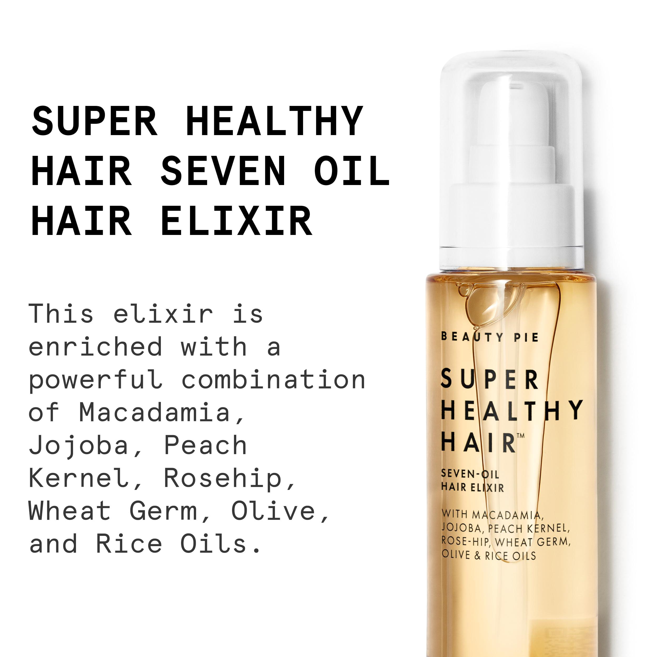 Beauty Pie Beauty Pie Super Healthy Hair Seven Oil Hair Elixir - A Nourishing, Lightweight Hair Treatment For Frizz Control, Softening & Strengthening