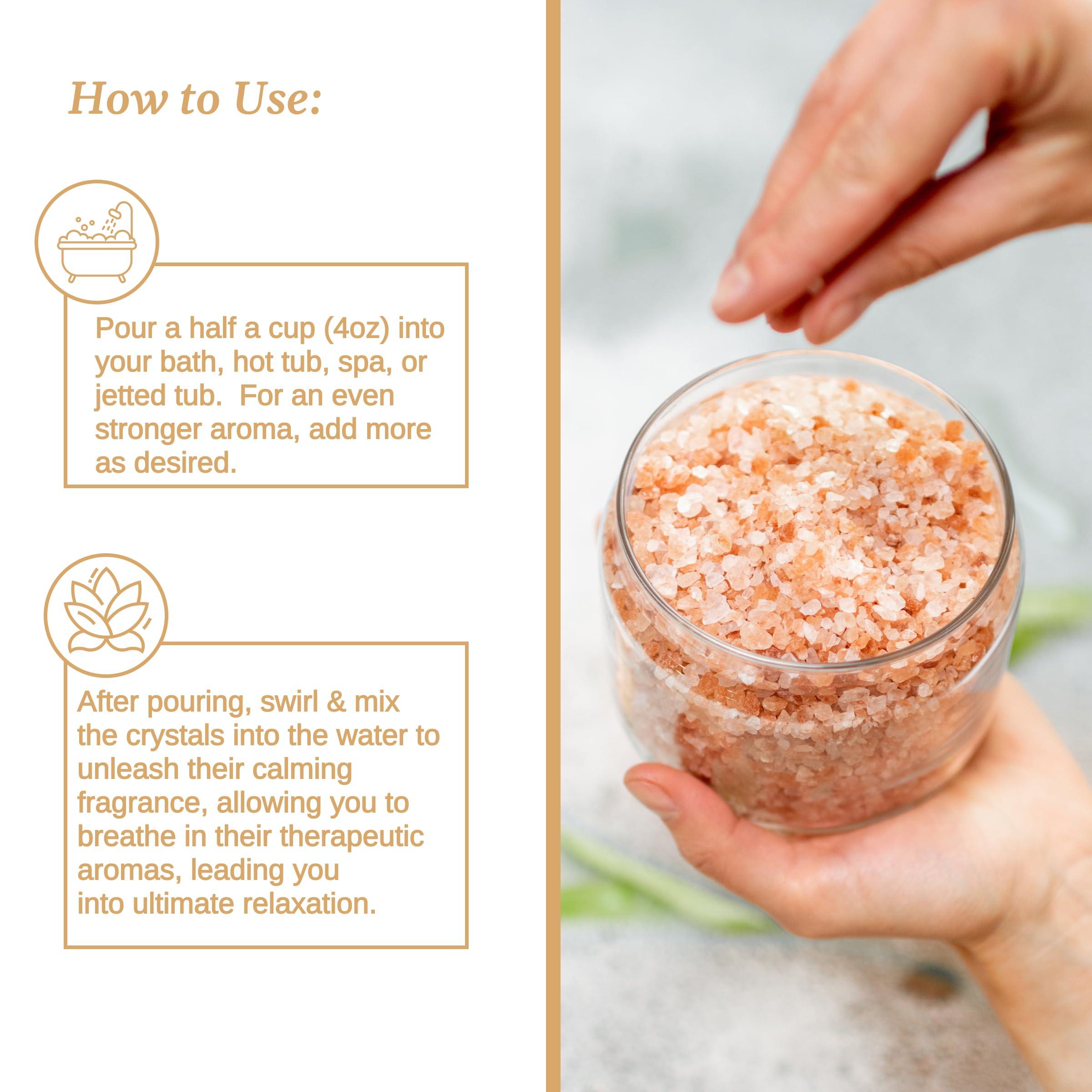 Relax Spa & Bath Relax Spa & Bath, Epsom Salt Aromatherapy Bath Salts, Epsom Salt Bath Soak Muscle Recovery, Sore Muscle Bath Soak, Dead Sea Salt for Soaking, Hot Tub Spa Aromatherapy, Joint Therapy