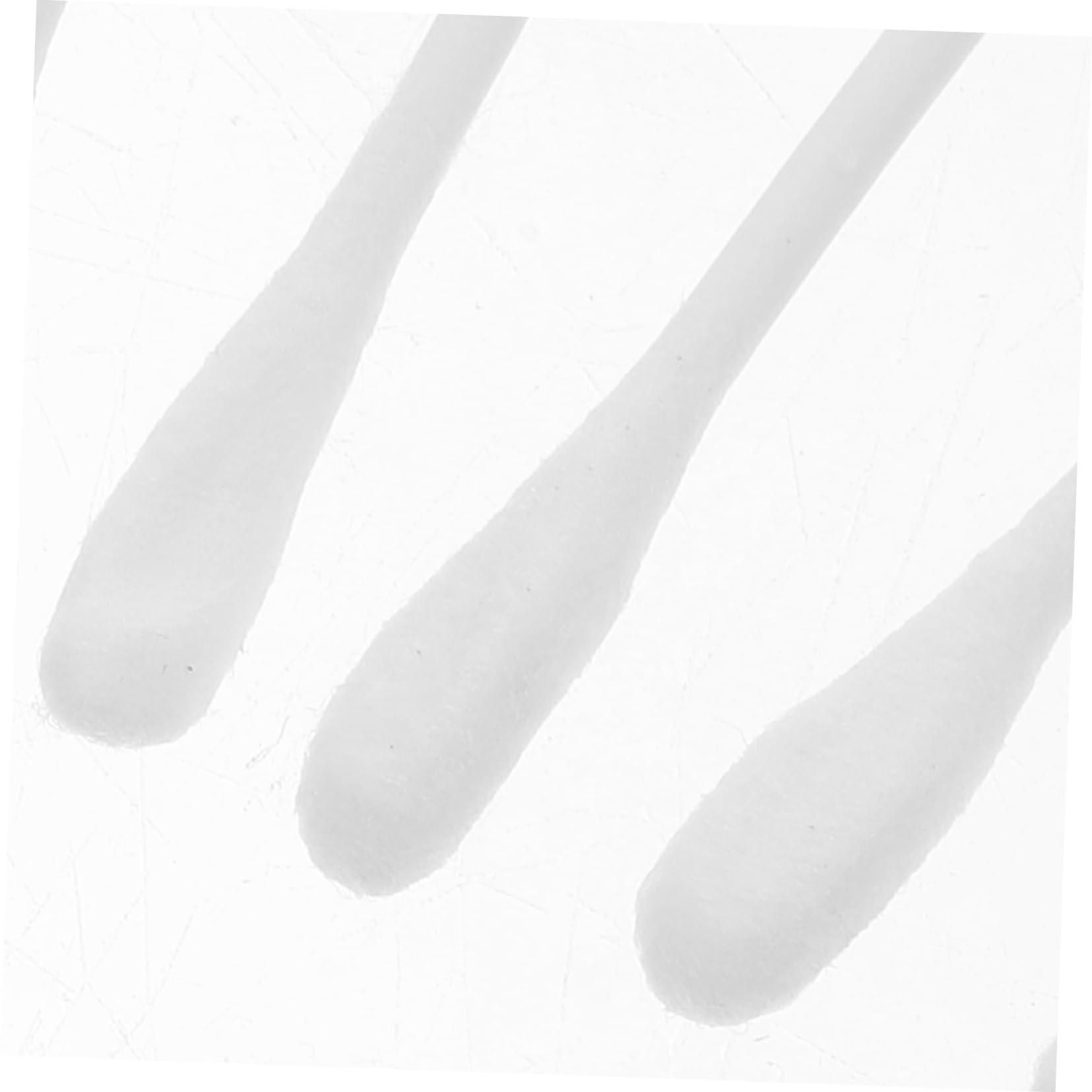 Beatifufu Beatifufu 600 Pcs Care Buds Swabs Organic Cotton Balls Earbuds Cotton Swabs for Amaz on Organic Cotton Pads Ear Swabs Buds Swabs with 2 Different Heads Amezon White