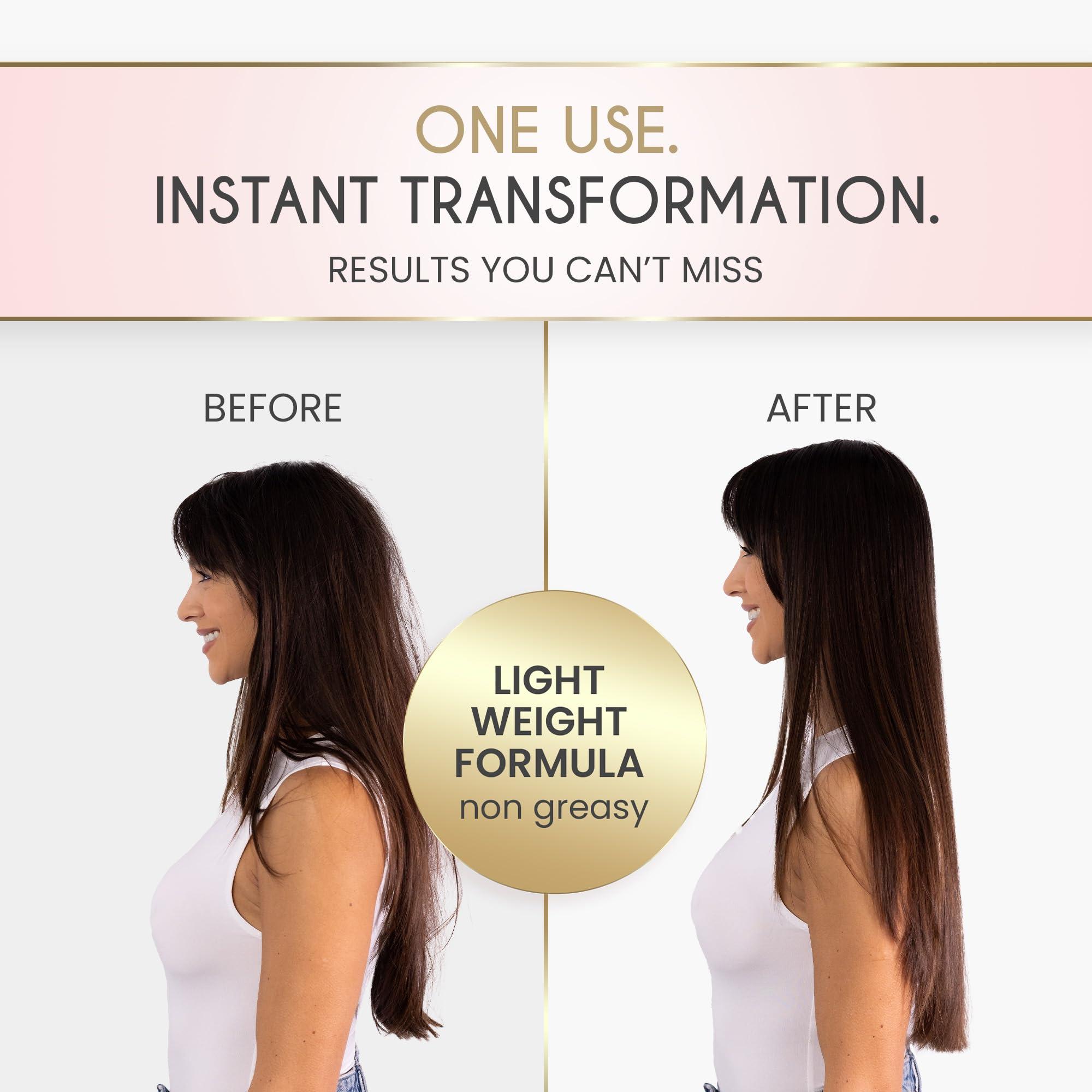 ELLA BELLA ELLA BELLA All-in-1 Heat Protectant Spray for Hair Repair, Protect, and Nourish with UV Shield Cruelty-Free Formula with Argan Oil, Jojoba, and Keratin Professional Hair Heat Protection Spray