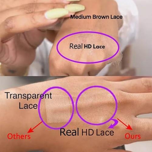 oulaer Short Bob Cut Wigs 180% Density Bone Straight Human Hair Wig For Black Women HD Transparent Lace Front Wig Pre Plucked With Baby Hair Brazilian Virgin Hair Short Wigs Bleached Knots 16Inch