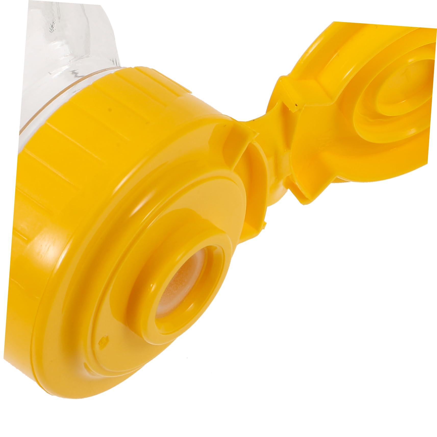 balacoo Balacoo 8 Pcs Honey Squeeze Bottle Refillable Honey Jars Clear Honey Jar Travel Condiment Containers Honey Holder Sauce Squeeze Bottle Honey Dispenser Bottle Transparent Plastic re-usable