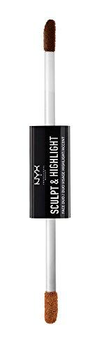 NYX PROFESSIONAL MAKEUP NYX Professional Makeup Sculpt & Highlight Face Duo, Espresso/Honey, 0.34 Ounce (Pack of 2)