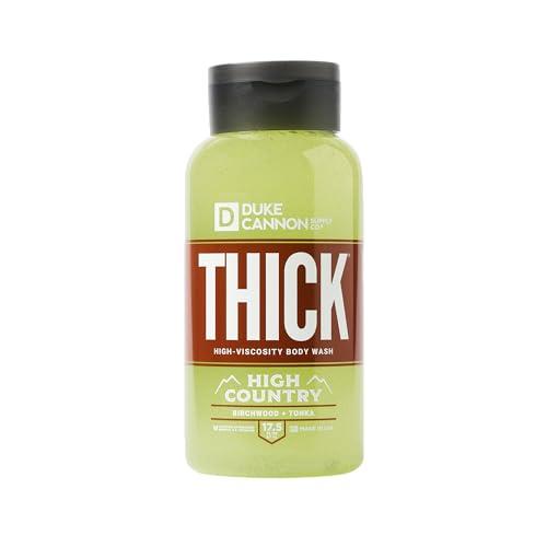 Duke Cannon Supply Co. Duke Cannon Supply Co. THICK High-Viscosity Body Wash for Men High Country - Premium Ingredients, Plant-Based Thickeners, Superior Lather, Natural Exfoliate, 17.5 Fl Oz