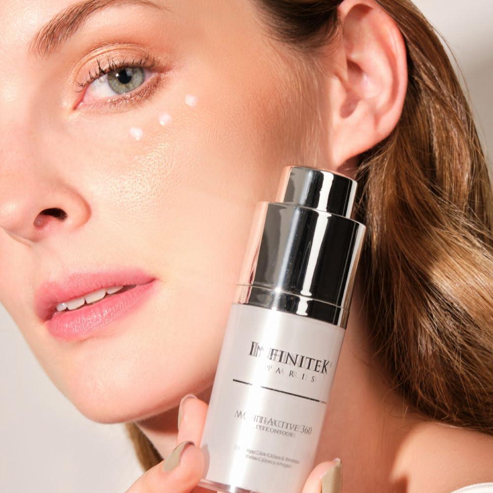 Coward Coward 2 Pcs/Set Clear Acrylic Scrunchie Holder Hair Band Organizer Hair Ties Display Stand for Girls Women (Acrylic 8.6 inch Tall)