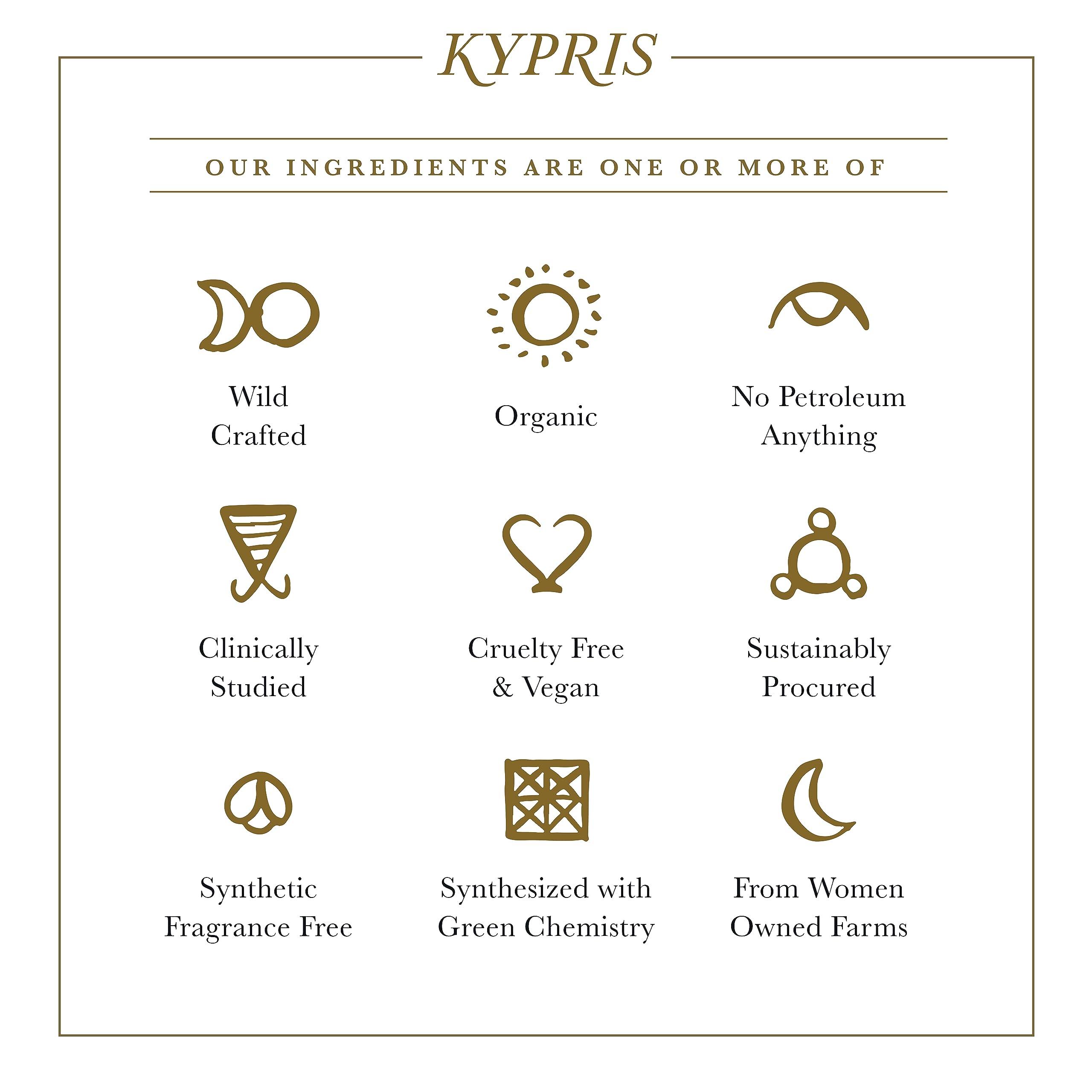 KYPRIS KYPRIS, Beauty Elixir I: 1,000 Roses Rich Moisturizing Face Oil, Bioidentical Antioxidant Complex w/ CoQ10 & Vitamin C Ester THD Rose (0.47 fl oz / 14 ml)