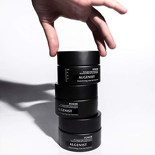 Algenist Algenist POWER Recharging Night Pressed Serum - Overnight Treatment to Refine Dull, Uneven Texture with Algae, Collagen & Coconut Water - Non-Comedogenic & Hypoallergenic