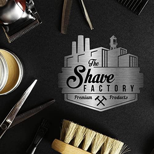 the shave factory the shave factory Beard&Mustache Care Oil with Sandalwood - Product For Professional Barbers and Traditional Shaving & Grooming Enthusiasts (30 ml(1 fl. oz))