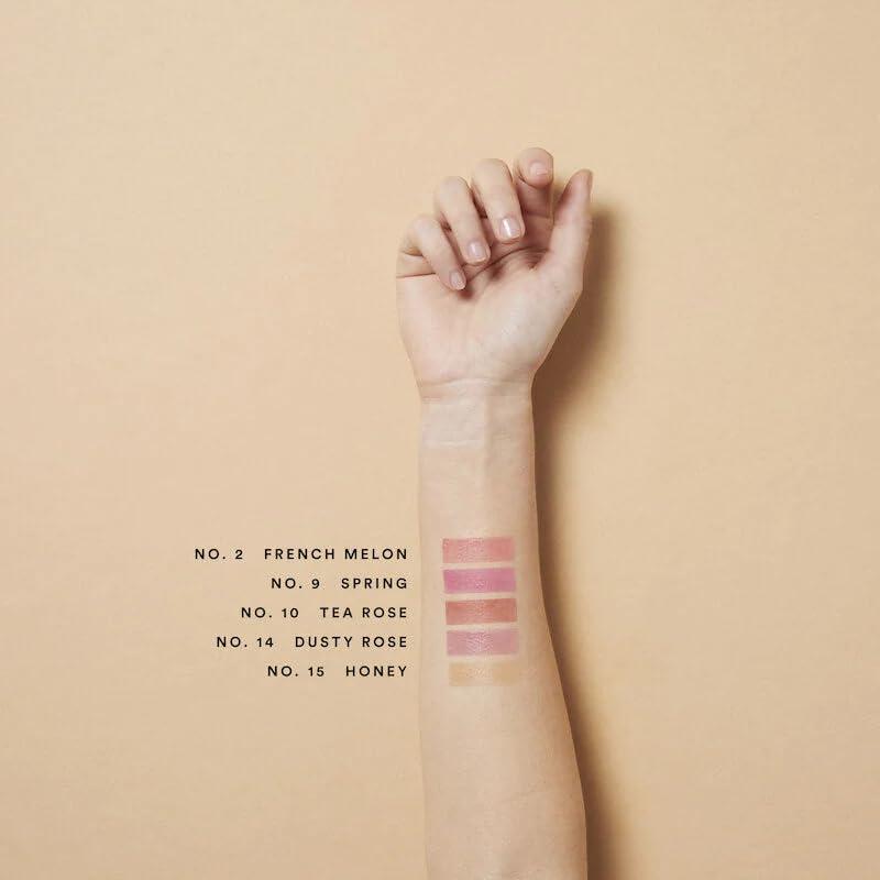 OLIO E OSSO Olio E Osso - Natural Lip + Cheek Balm | Natural, Non-Toxic, Clean Beauty (No. 2 French Melon, 0.35 oz | 10 g)