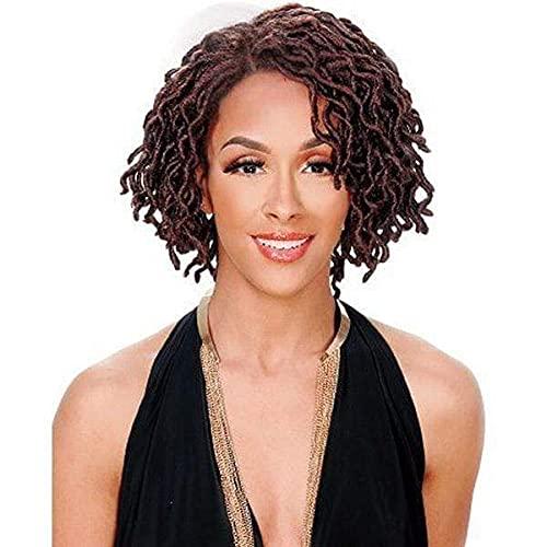 Zury Zury Sis Faux Locs Swiss Synthetic Lace Front Wig – WELLA (4 - Brown)