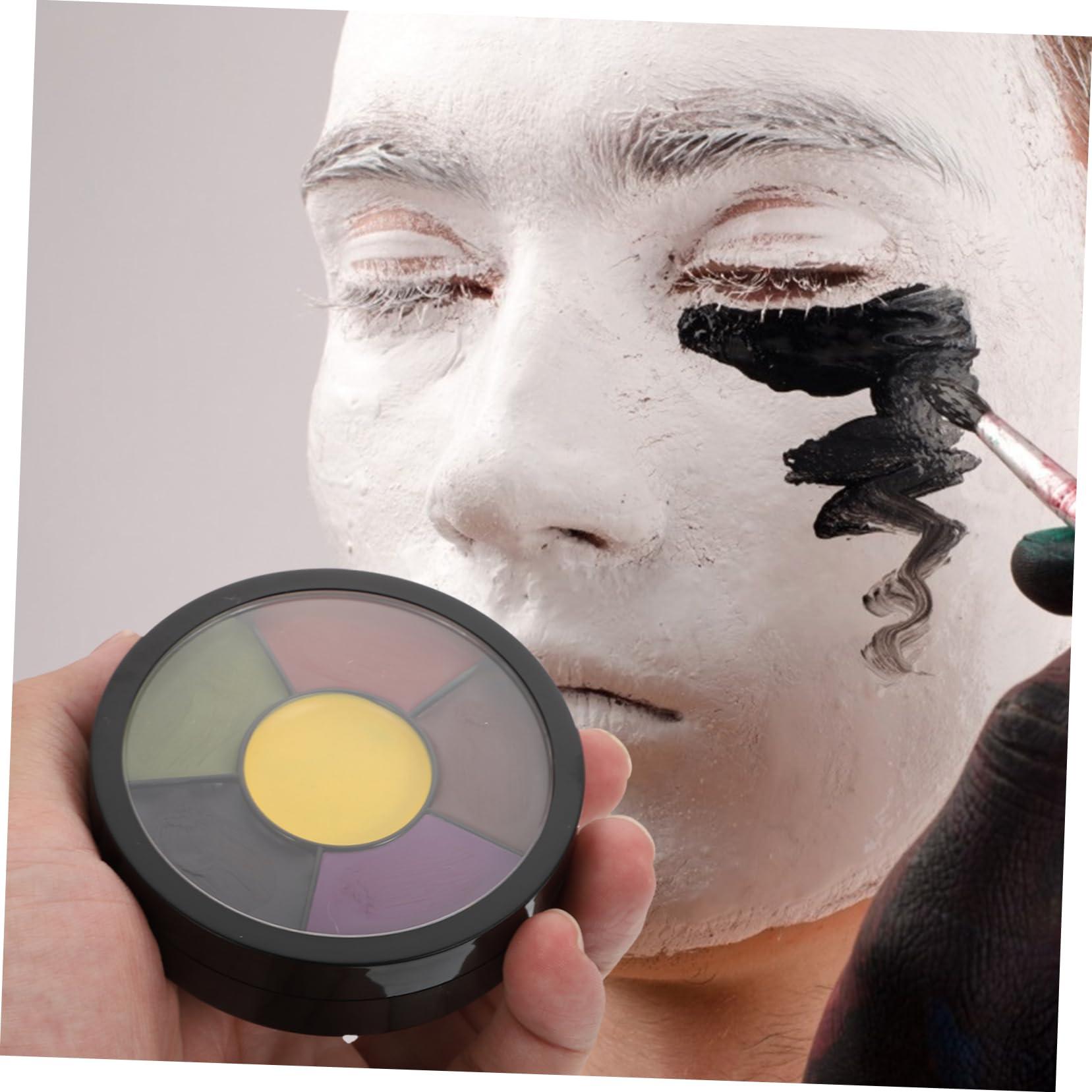 NOLITOY NOLITOY 2 Pcs Halloween Simulated Makeup Products Face Paint for Women Men Wound Cosmetic Kit