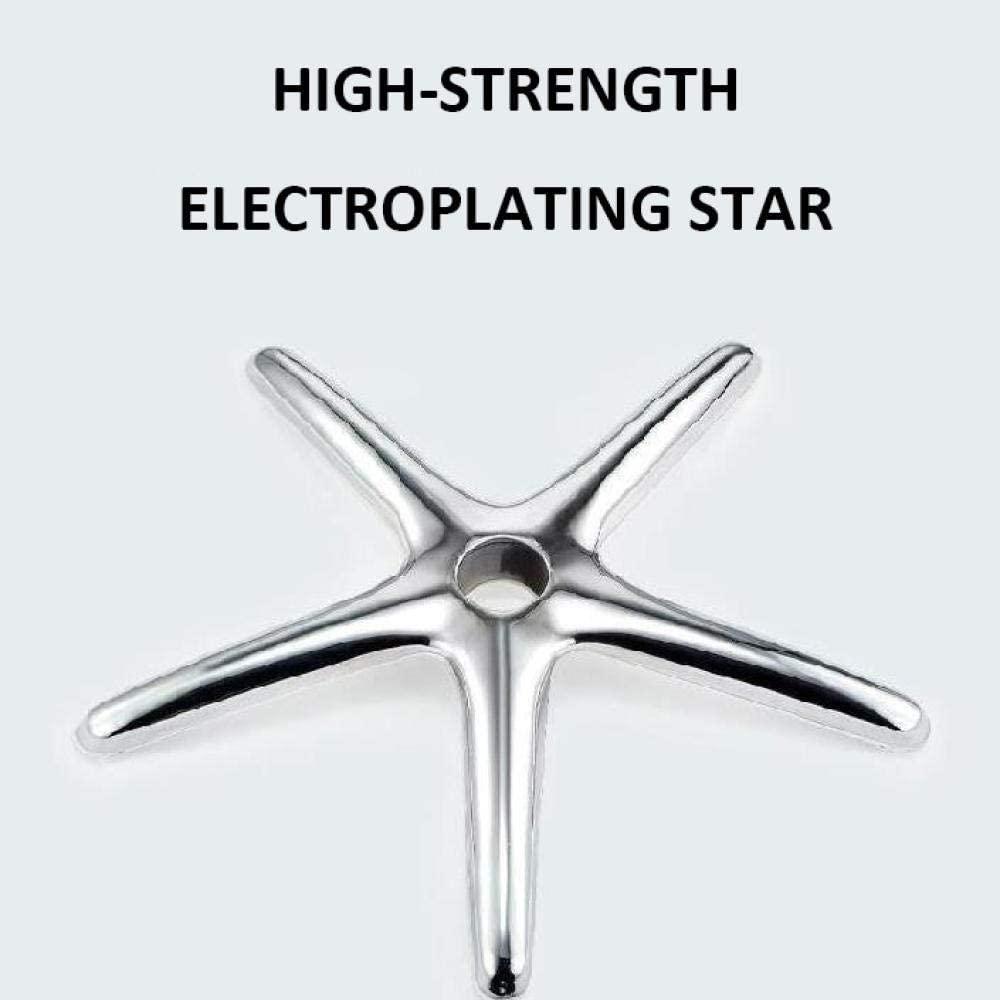 NEVRAH Swivel Bar Stool Guitar Stools Chairs on Wheel Saddle Stool with Black PU Synthetic Leather SeatAdjustable Height 45-58 cmSupported weight 160 KgOffice Stool Saddlefor Beauty Kitchen Salon Home Of