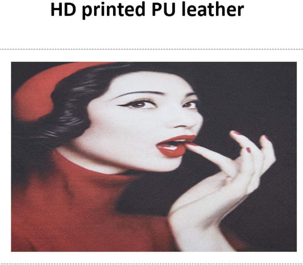 NEVRAH Swivel Bar Stool Hairdressers Cutting Stool with WheelsStool Backrest with Orange Synthetic Leather SeatAdjustable Height 43-53 cmSupported weight 160 KgAdjustable Salon Stool with Backrest for Pa