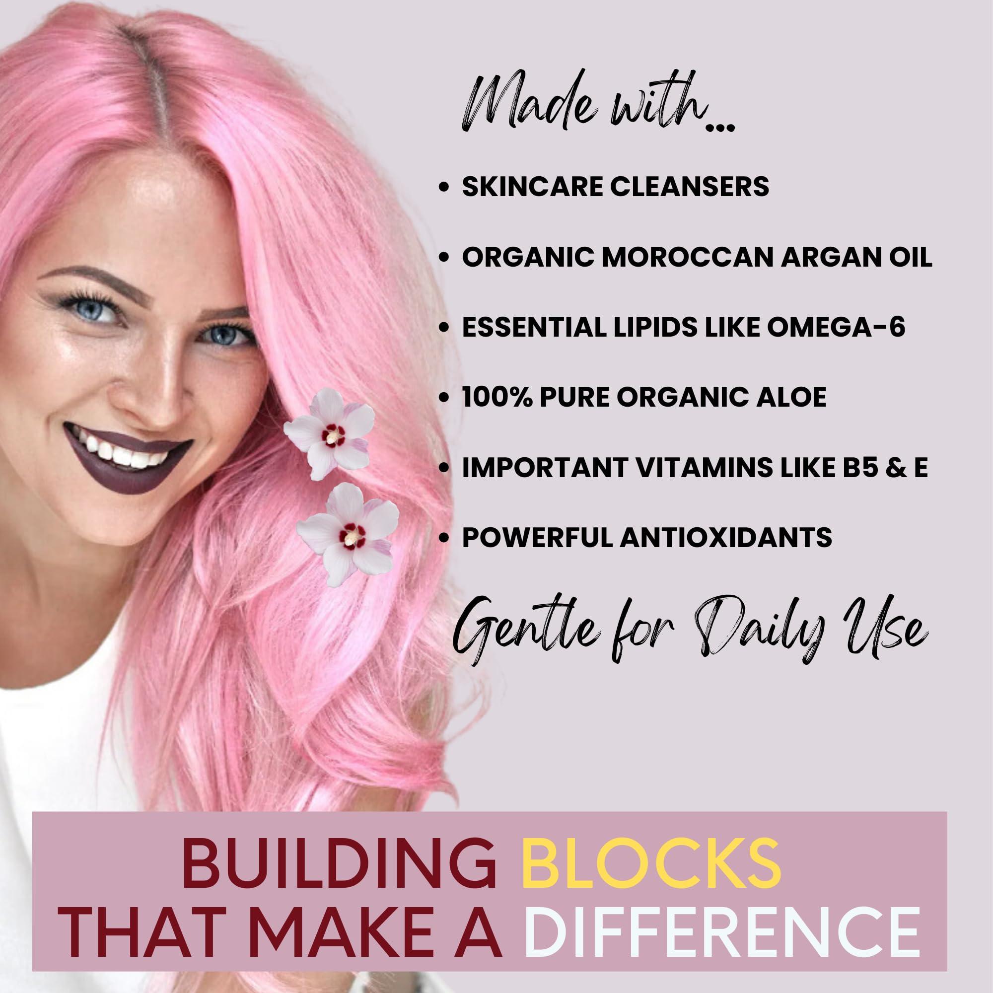 DermOrganic DermOrganic Argan Oil Daily Hydrating Shampoo Sulfate-Free & Color Safe, 16.9 oz