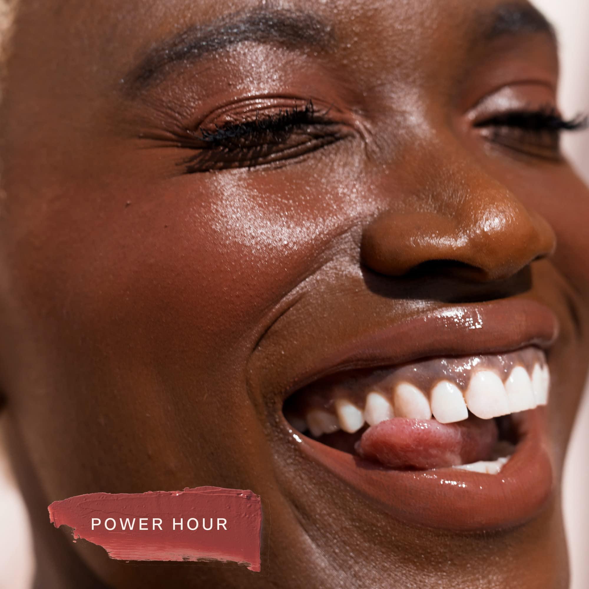 Tower 28 Tower 28 Beauty BeachPlease Cream Blush for Cheeks and Lips - Multi-Purpose Lip and Cheek Tint in Orange Blush - for Sensitive Skin Color POWER HOUR, Luminous Finish