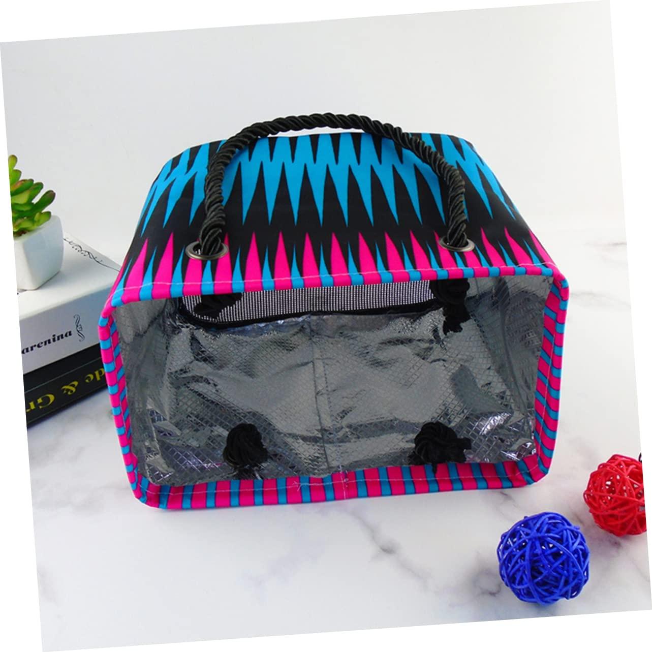 LABRIMP LABRIMP 1pc Bath Shower Organizer Travel Makeup Bag Toiletry Bags for Traveling Travel Makeup Kit Camping Shower Tote Bag Travel Bathroom Pink Bath Basket Fitness Portable