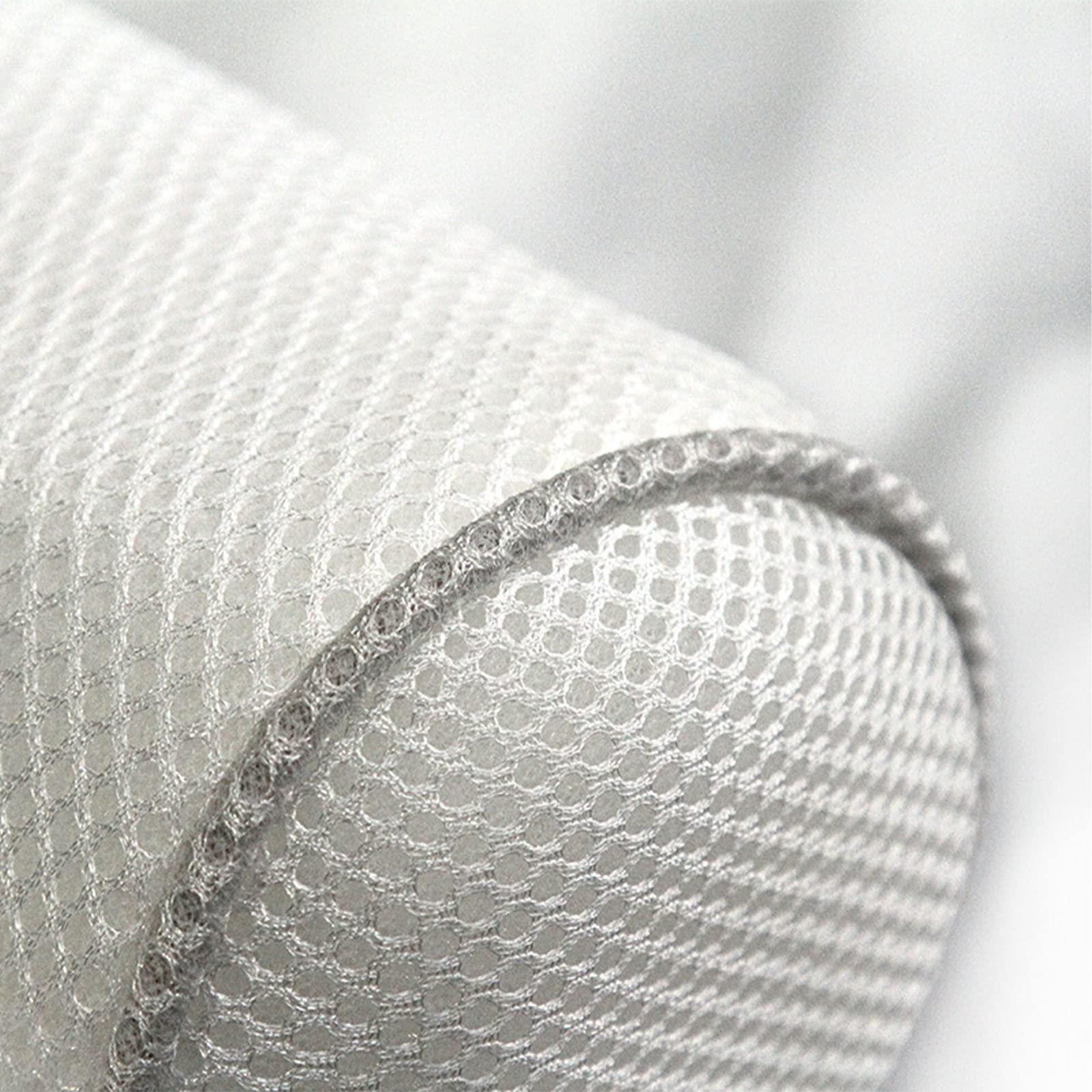 BINGWANG BINGWANG Bath Pillow Bath Spa Pillow, Non-Slip 6 Large Suction Cups, Super Thick, Can Perfectly Support The Head, Neck, Back and Shoulders, Suitable for All Bathtubs, Hot Tubs, Massage Bathtubs-White