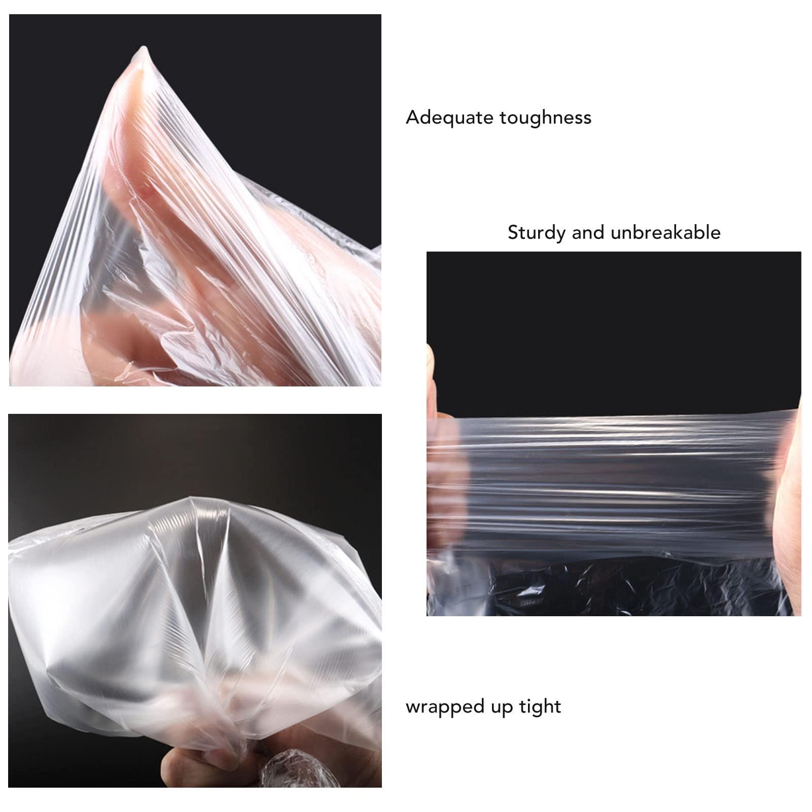 Natudeco 500Pcs Disposable Foot Tub Liners Pedicure Basin Bags Foot Soak Bags for Pedicure SPA, Foot Tub Protective Liners