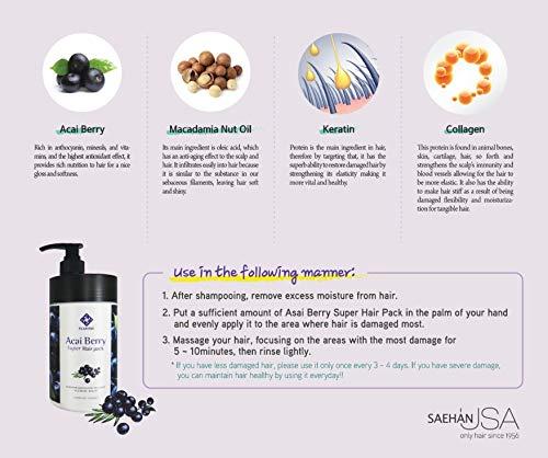 Elabore Elabore Acai Berry Super Hair Pack 33.80fl.oz/ 1000ml