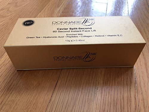 DONNABELLA LUXURY SKINCARE DONNABELLA 24K Caviar Split-Second Face Lift