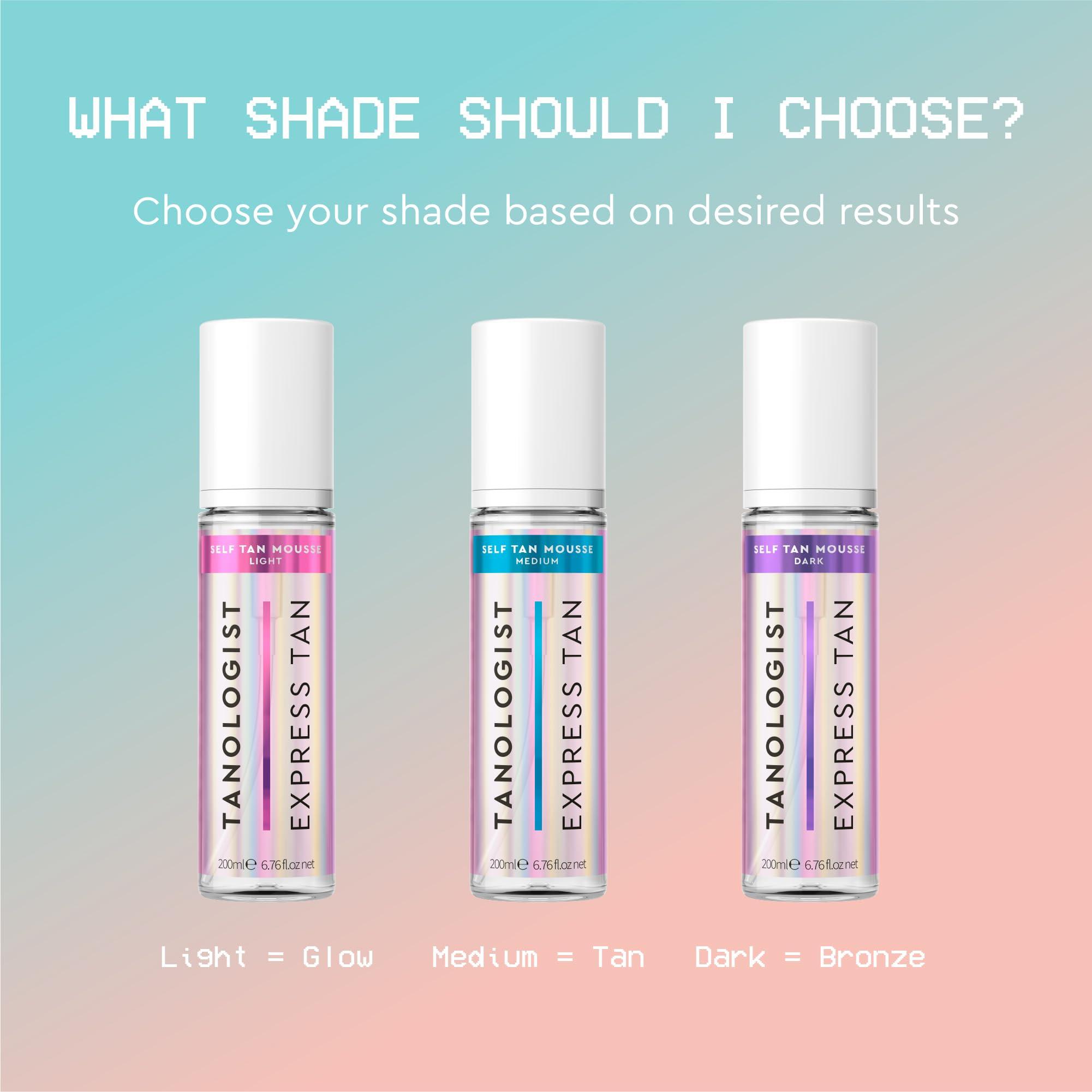 Tanologist Tanologist Express Dark Self Tan Mousse, 6.76 fl.oz/ 200 ml Bottle