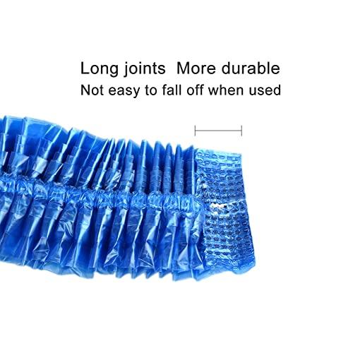 VPTAPE.COM 400-Count Spa Liners, Clear, Fit All Pedicure Spas, Disposable Pedicure Liners. (Blue), 1200mm x 1200mm