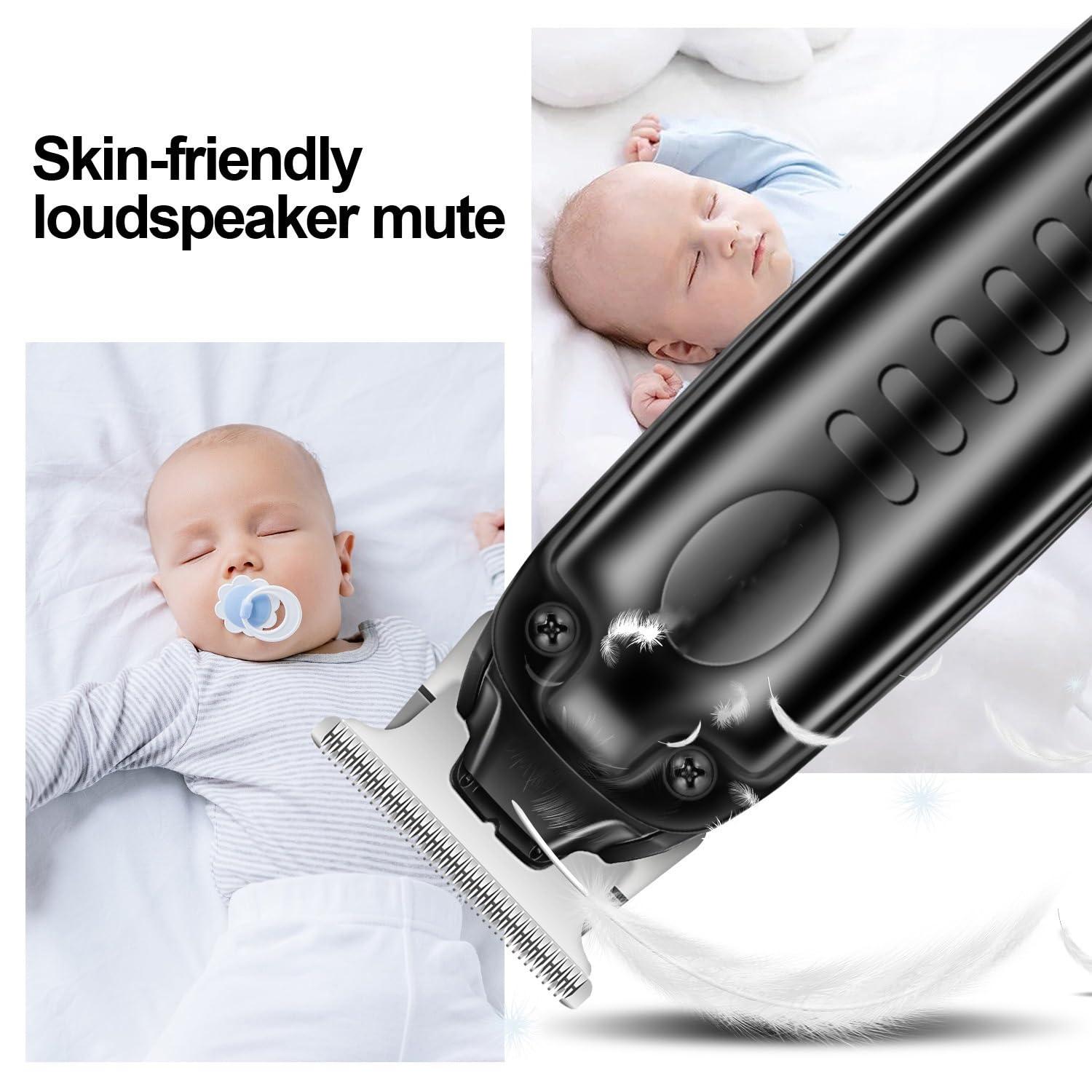 Generic Generic Hair Clippers Zero Gap Cutter Electric Hair Clipper Professional USB Rechargeable Men\'s Hair Cutting Machine