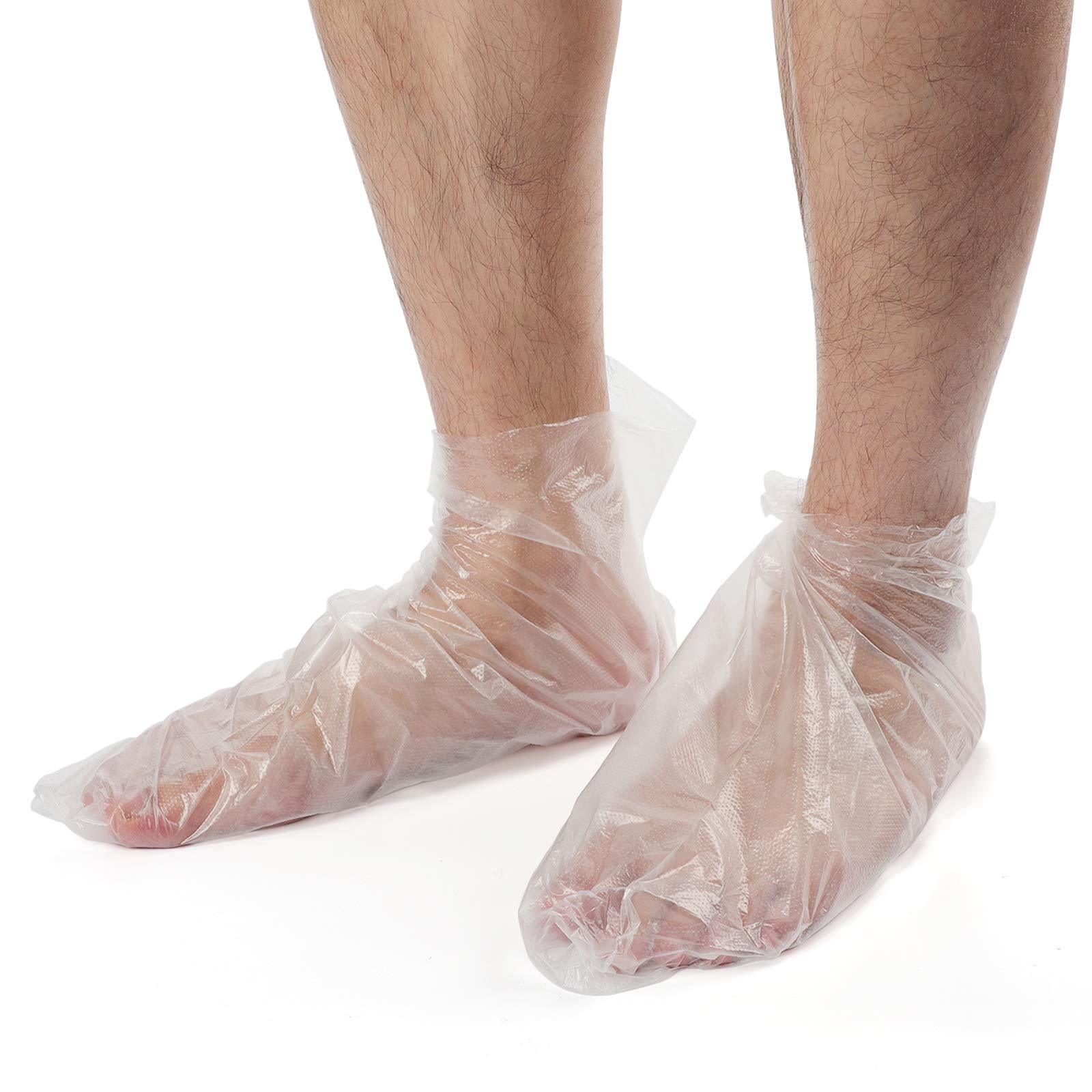 Segbeauty Segbeauty Paraffin Wax Bath Liners for Foot, 400pcs Extra Large XL Paraffin Foot Bags, Plastic Paraffin Bath Socks Hot Wax thera-py Booties Covers for Foot Wax treat-ment Paraffin Wax Machine