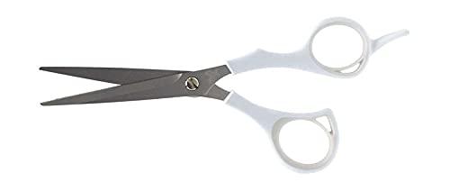 Cricket Cricket Style Xpress Minimalistic Mod Hair Cutting Scissors - Sharp Micro-Serrated Beveled Blades, Stainless Steel Shears Hair Scissors - Wet & Dry Use, Barber Accessories - 5.75"