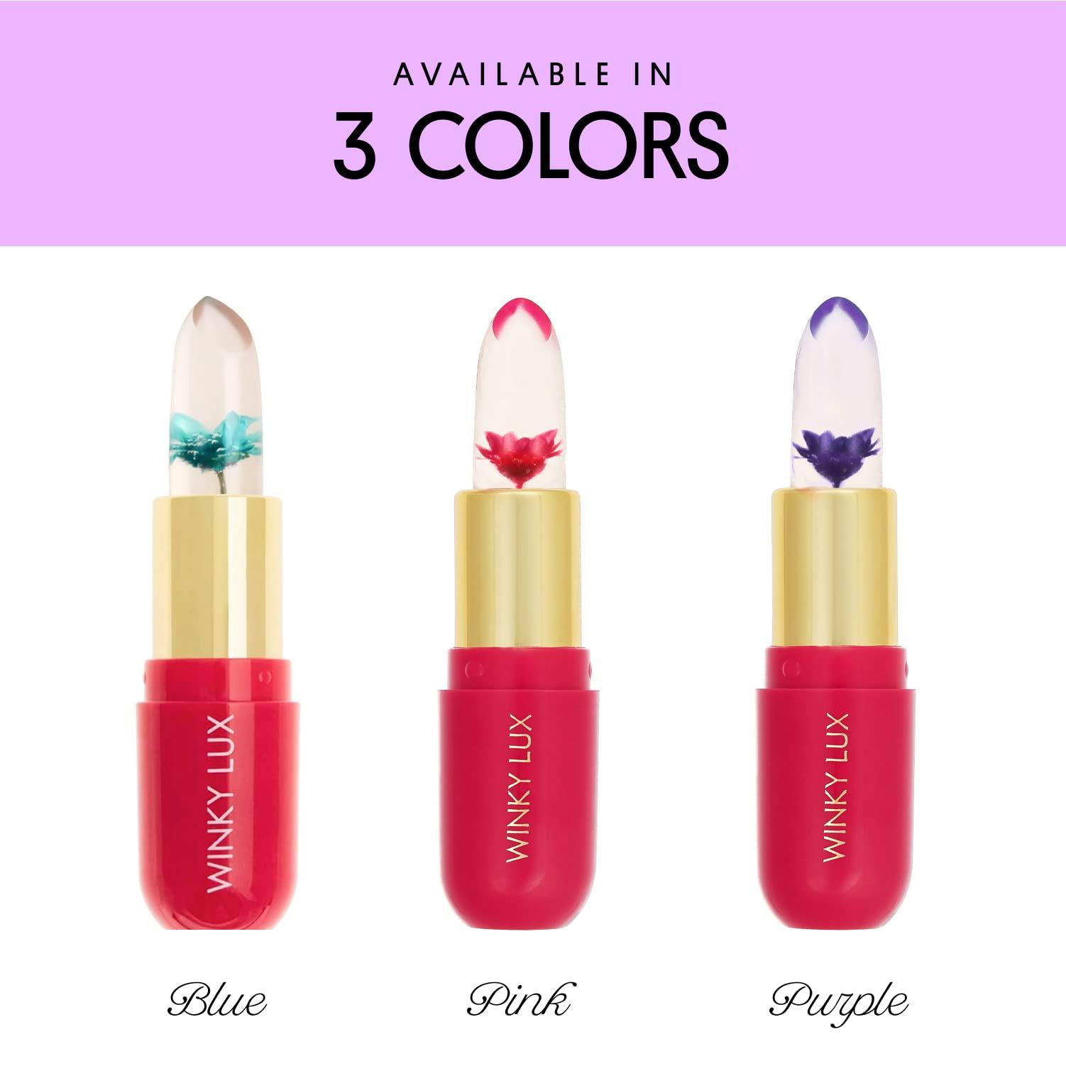 Winky Lux Winky Lux | Flower Balm | Pink and Purple | Color Changing Lip Balm | pH Lip Balm