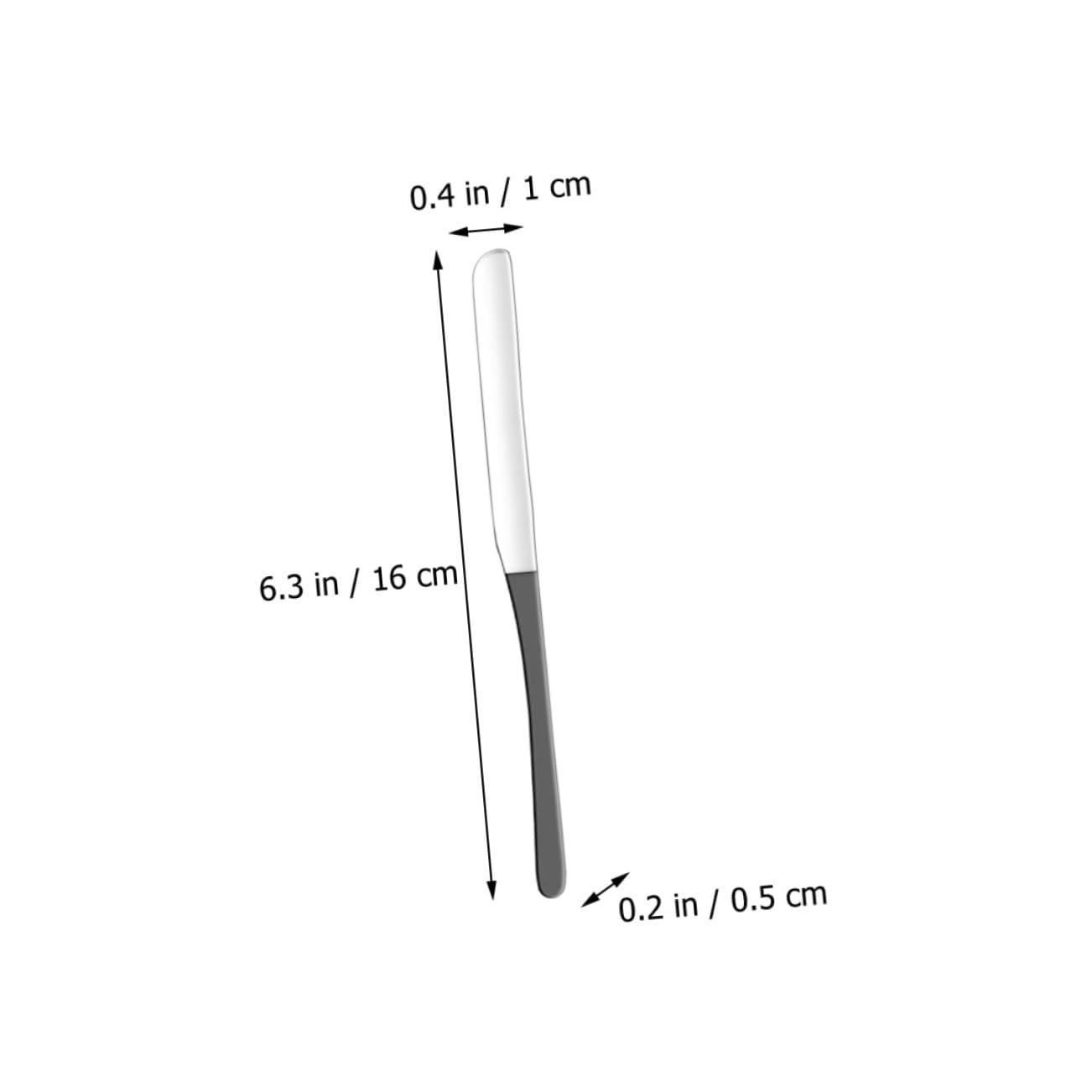 MAGICLULU MAGICLULU Cosmetic Mixing Makeup Spatula Double Foundation Makeup Stirring Tool Metal Makeup Spatula