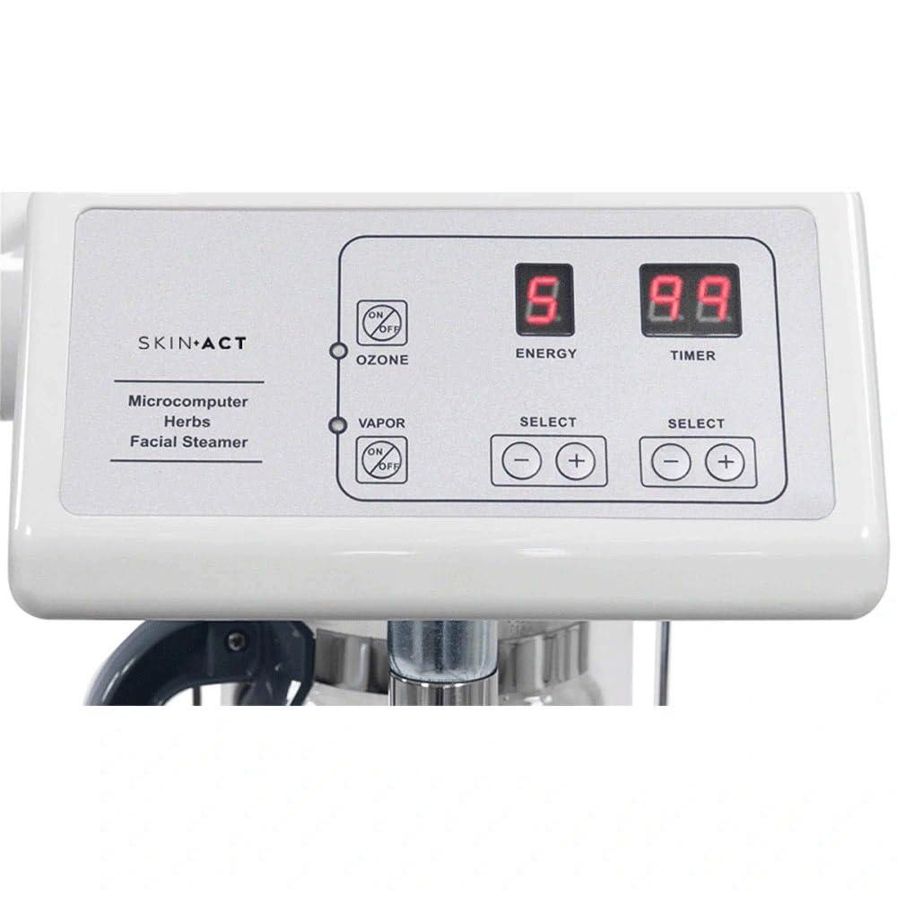 SKINACT SKINACT Euro Facial Steamer with Aroma Therapy with LED Magnifying Lamp