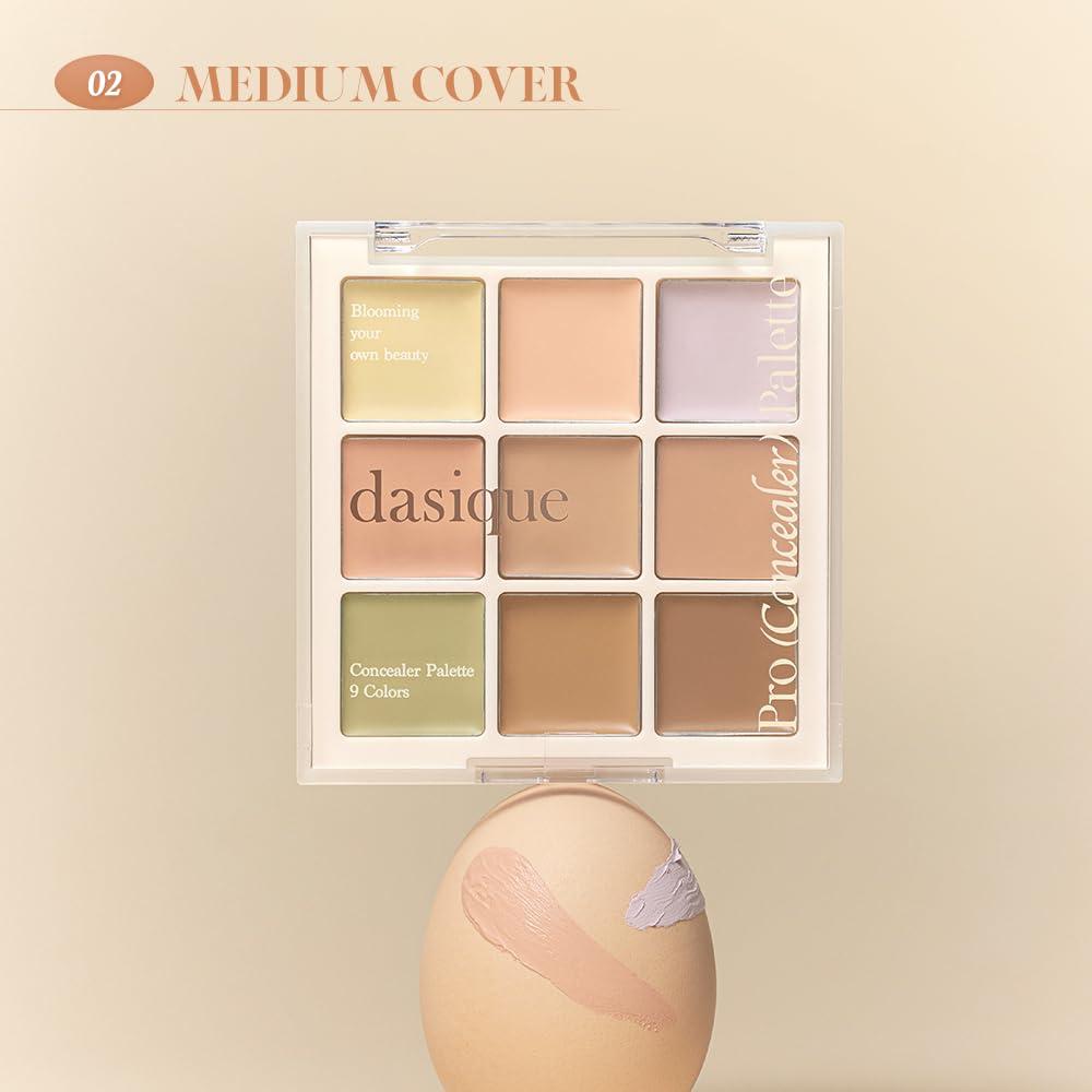 dasique Dasique Pro Concealer Palette (02 Medium Cover) | Color Corrector | Korean Makeup | Vegan