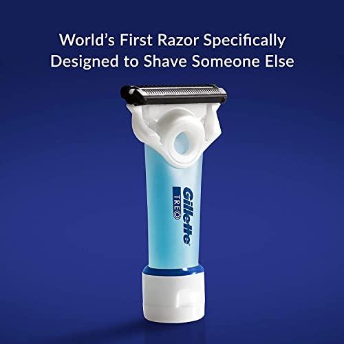Gillette Gillette TREO Razor - Disposable Razors With Built-in Shave Gel, Great for Caregivers (Pack of 30)