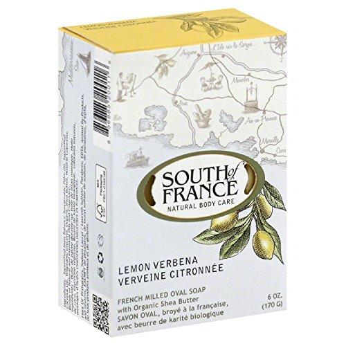 South Of France South Of France Natural Bar Soap, Lemon Verbena, 6 Ounce