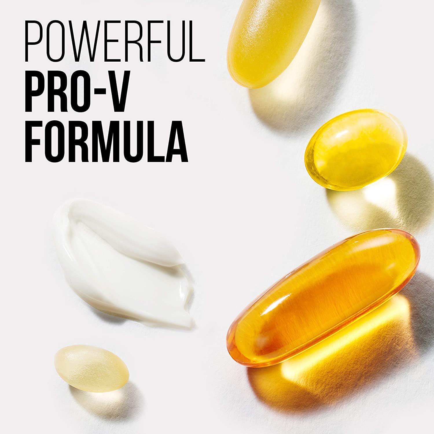 Pantene Pantene, Shampoo, Pro-V Daily Moisture Renewal for Dry Hair, 25.4 Fl Oz (Pack of 2), Twin Pack