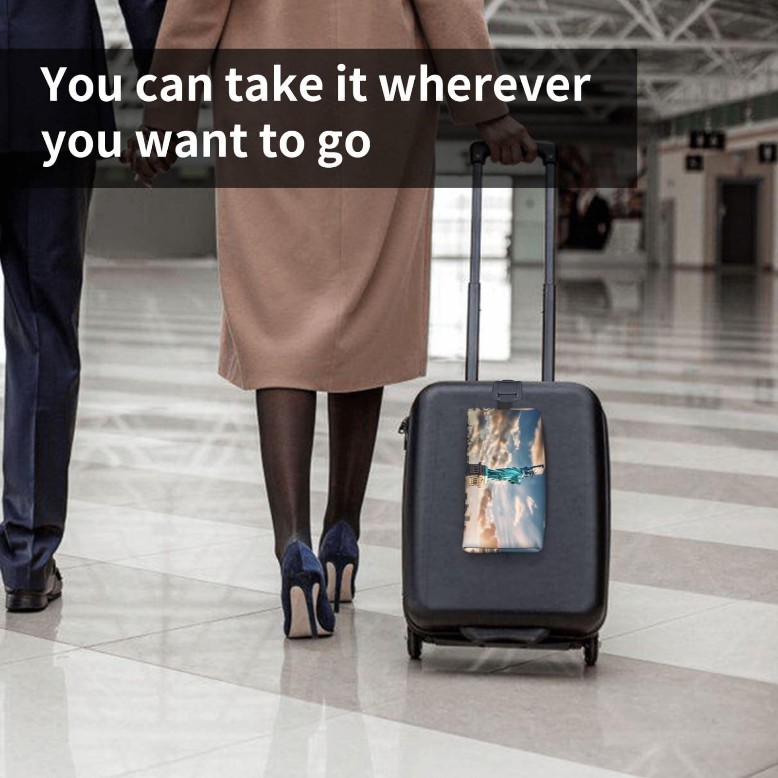 Ogniwo Statue Of Liberty In Nyc Toiletry Bag, Makeup Cosmetic Bag, Travel Bag For Toiletries, Storage Bag With Zipper