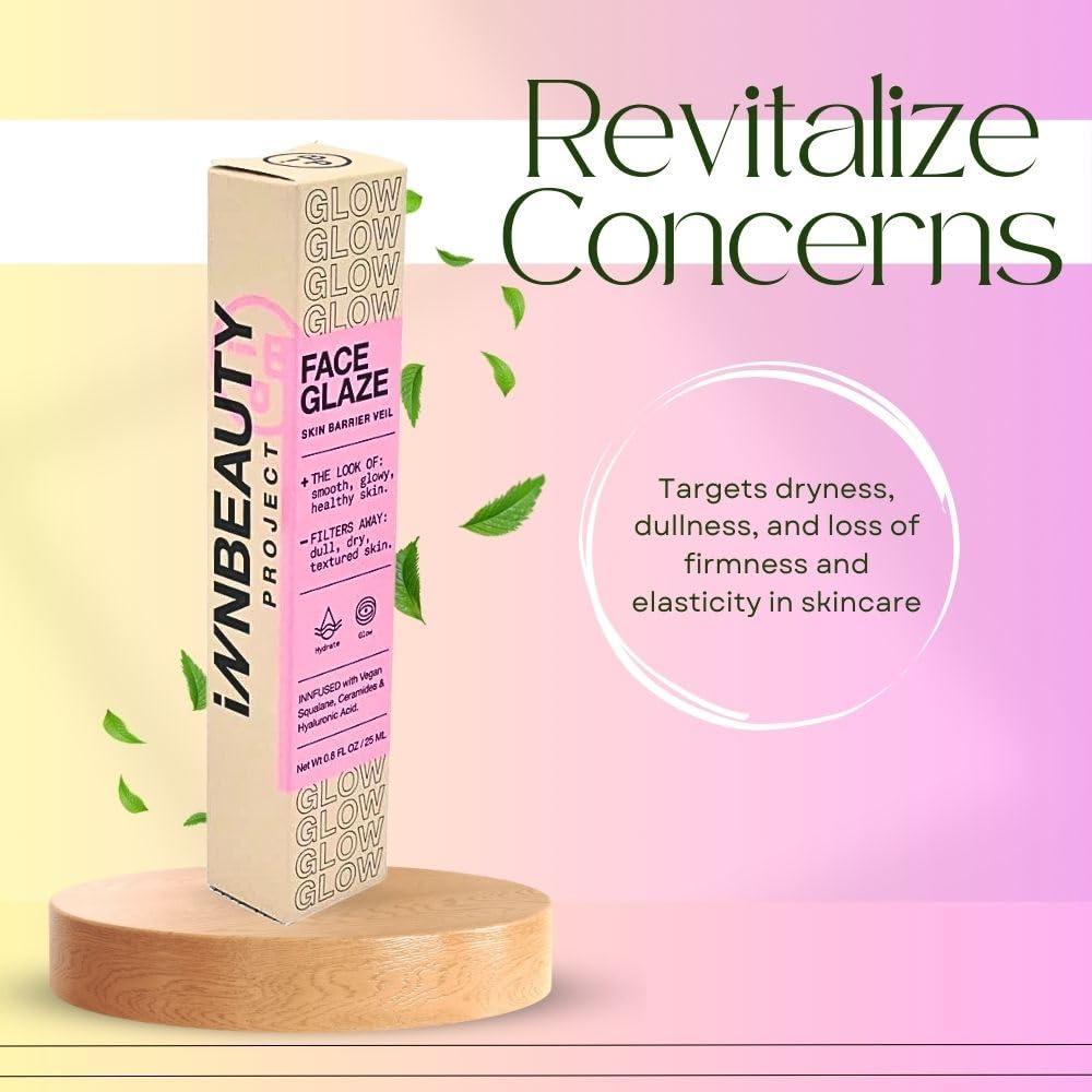 Innbeauty Project Innbeauty Project Face Glaze Skin Barrier Protect & Glow Moisturizer, 0.80 Ounce (Pack of 1)