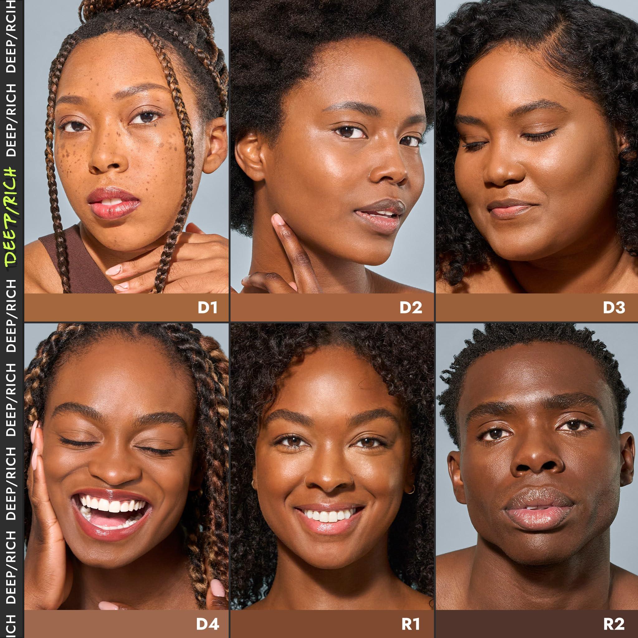 Cover FX COVER FX Power Play Foundation - Shade D4 - Buildable Full Coverage - Waterproof Sweat-Proof Transfer-Proof - Natural Matte Finish - All Skin Types