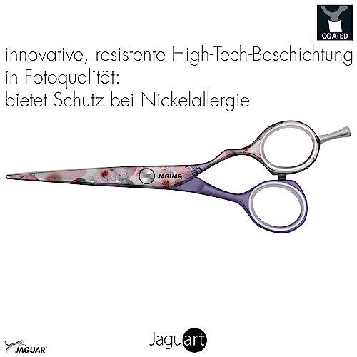 JAGUAR Haar-Schere Magic Garden 5,5\" Haarschneideschere lieferbar in 8 verschiedenen Motiven, magic garden