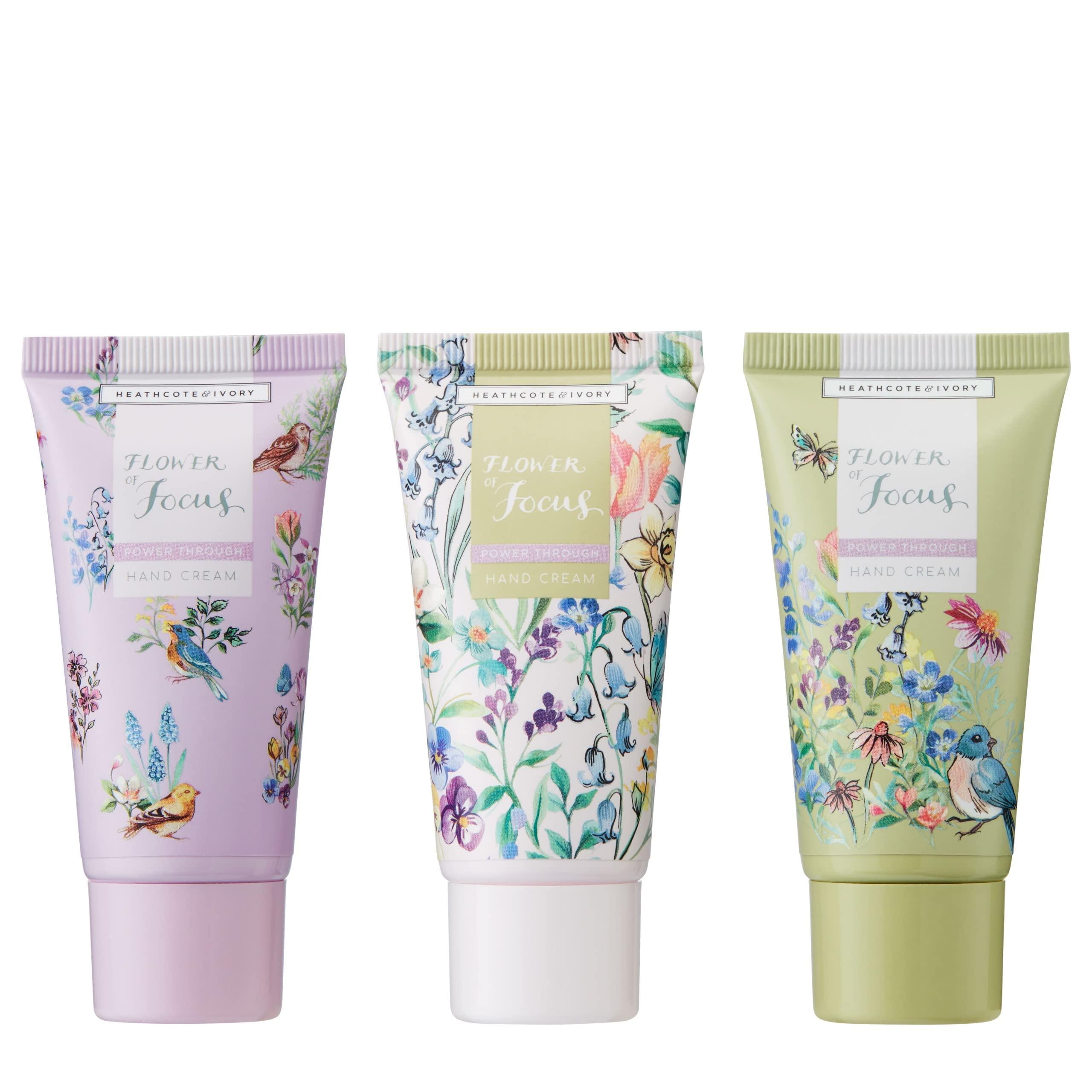 Heathcote & Ivory Heathcote & Ivory Lavender Fields Hand Cream Collection, 3 x 30ml Hand Cream