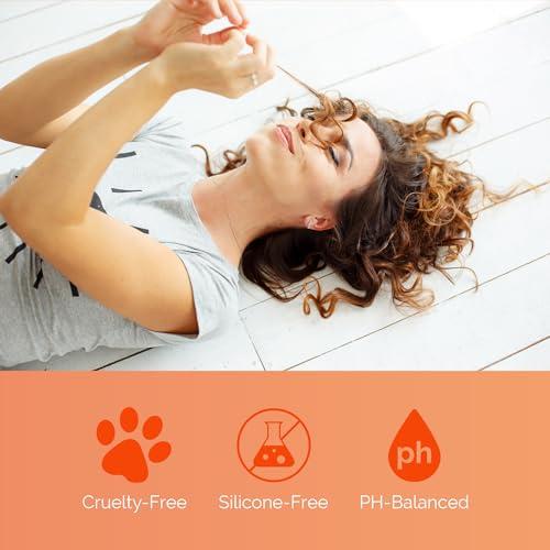 Curl Keeper Curl Keeper Heat Protection Cream for All Curl Types - Travel-Size Thermal Styling Protectant for Curly Hair, Flat Iron & Blow Dry (8 Fl Oz)