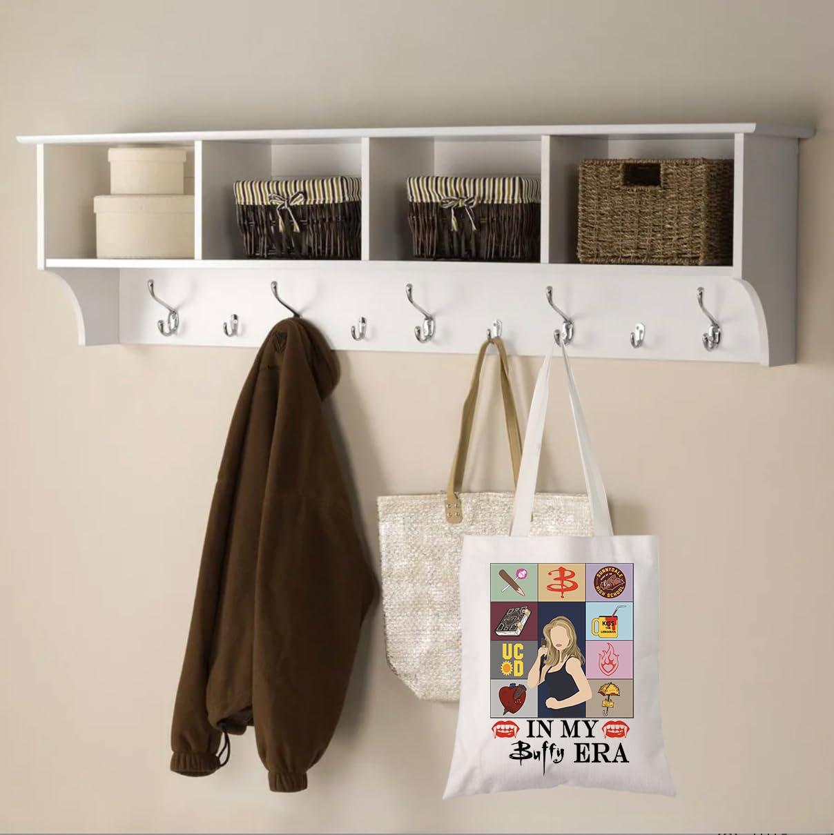 WCGXKO WCGXKO Buff Vampire Inspired Gift In My Buffy Era Vampire TV Show Lover Tote Bag