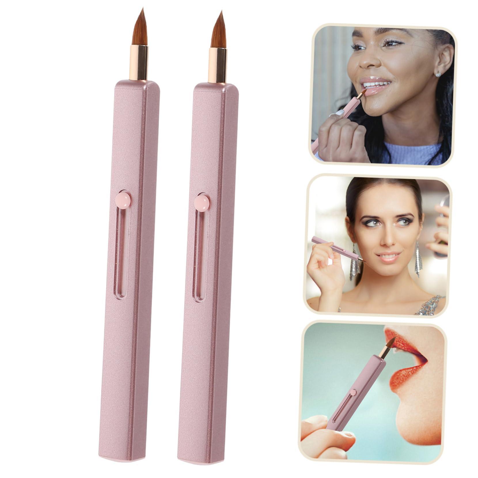 Baluue Baluue Concealer Brush Wand Lip Brush for Women Retractable Lip Makeup Tool for Lipstick