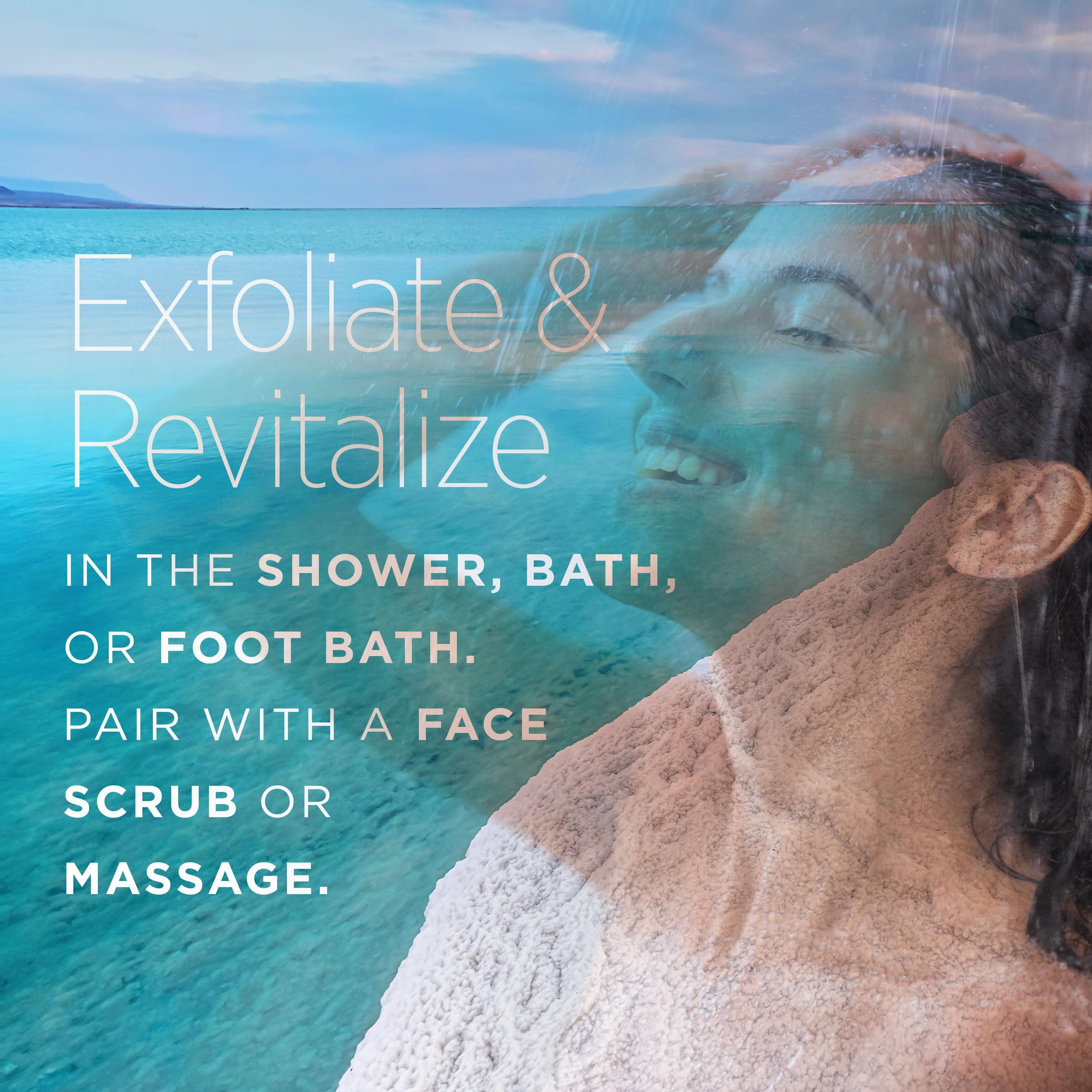 Minera Minera Dead Sea Salt - 57 lbs. Fine Grain Bulk (Qty. 3 x 19 lb. Bags) Bulk BagS, Easily Dissolving Dead Sea Salts for Soaking & Bathing, Skin Nourishing Fine Sea Salt, Unscented