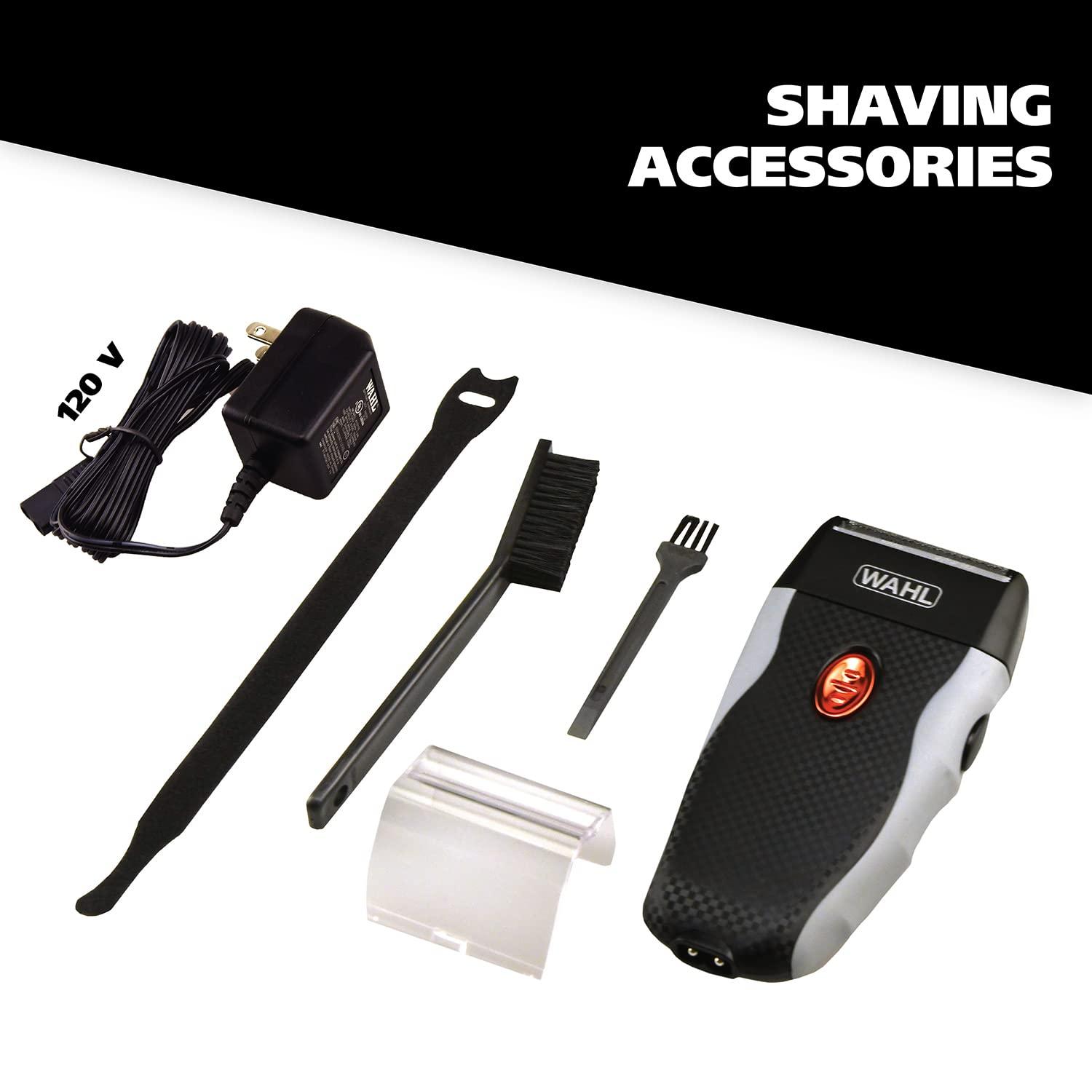 Wahl Wahl Bump-Free Rechargeable Foil Shaver with Hypoallergenic Titanium Cutters for Close, Smooth Shaving - Model 7339-300