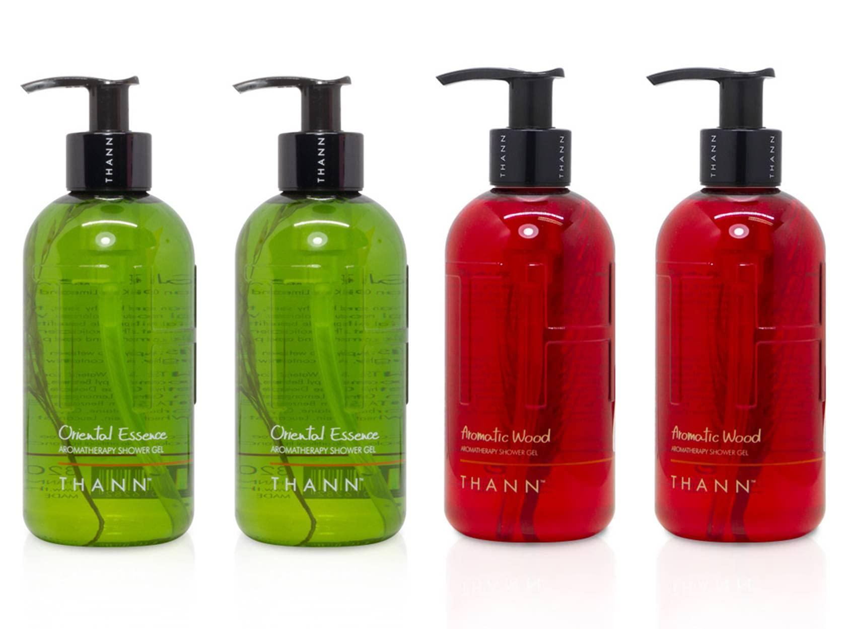 KHAOKHO THANN Oriental Essence and Aromatic Wood Shower Gel Set.